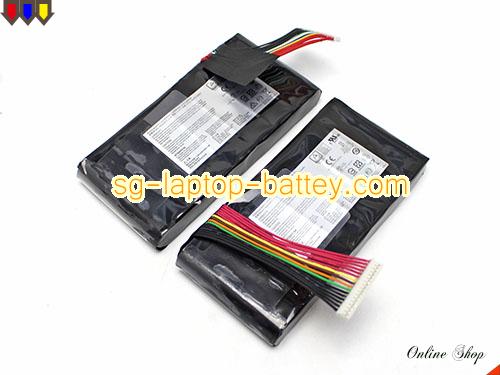  image 2 of MSI GT73EVR 7RE-838(0017A1-838) Replacement Battery 5225mAh, 75Wh  14.4V Black Li-ion