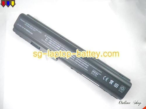  image 1 of HP Pavilion DV7-1025eg Replacement Battery 6600mAh 14.4V Black Li-ion