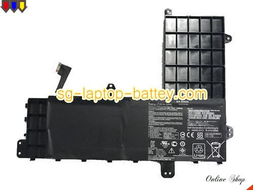  image 2 of Genuine ASUS Vivobook E502NA-DM019T Battery For laptop 4110mAh, 32Wh , 7.6V, Black , Li-ion