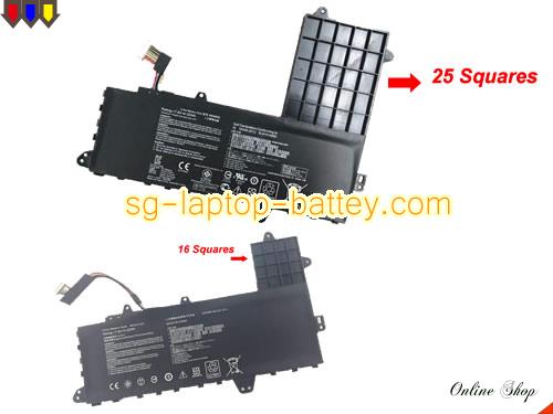  image 2 of Genuine ASUS VivoBook E502NA-DM001T Battery For laptop 4110mAh, 32Wh , 7.6V, Black , Li-ion