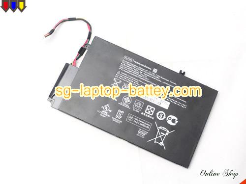  image 1 of Genuine HP Envy 4-1056ER Battery For laptop 3400mAh, 52Wh , 14.8V, Black , Li-ion