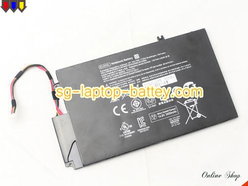  image 5 of Genuine HP Envy 4-1056ER Battery For laptop 3400mAh, 52Wh , 14.8V, Black , Li-ion
