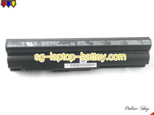  image 5 of Genuine SONY Vaio VPCZ112GD/S Battery For laptop 85Wh, 10.8V, Black , Li-ion