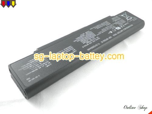  image 4 of Genuine SONY VGN-CR21/B Battery For laptop 4800mAh, 11.1V, Black , Li-ion