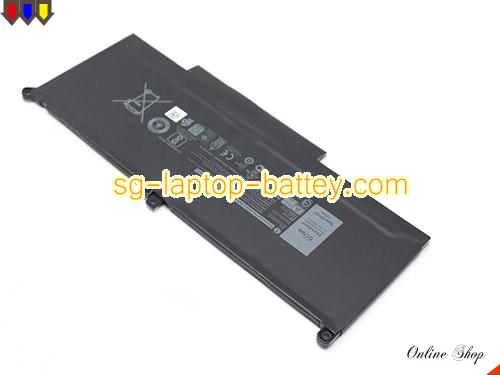  image 4 of Genuine DELL Latitude 7490 V7MCC Battery For laptop 7500mAh, 60Wh , 7.6V, Black , Li-ion