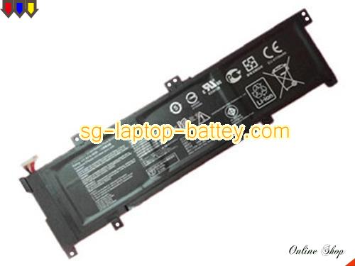  image 1 of Genuine ASUS VivoBook K501UX-DM022T Battery For laptop 4110mAh, 48Wh , 11.4V, Black , Li-ion