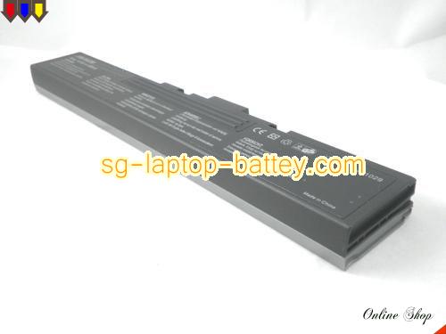  image 3 of MSI MegaBook M620 Replacement Battery 4400mAh 14.4V 1 side Sliver and 1 side black Li-ion