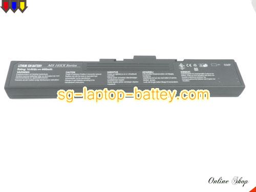  image 5 of MSI MegaBook M620 Replacement Battery 4400mAh 14.4V Black Li-ion