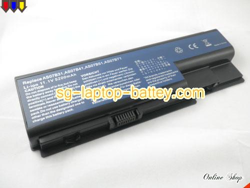  image 2 of ACER Aspire 5920G-702G25H Replacement Battery 5200mAh 11.1V Black Li-ion