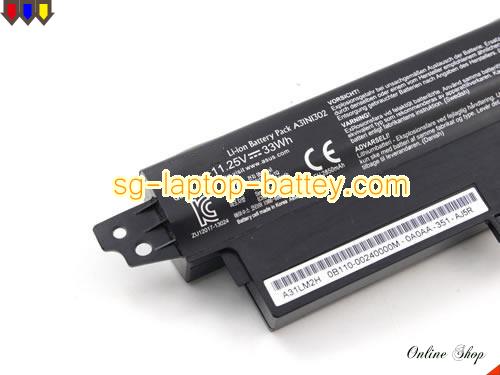  image 3 of Genuine ASUS VIVOBOOK F200MA-BING-KX569B Battery For laptop 3000mAh, 33Wh , 11.25V, Black , Li-ion