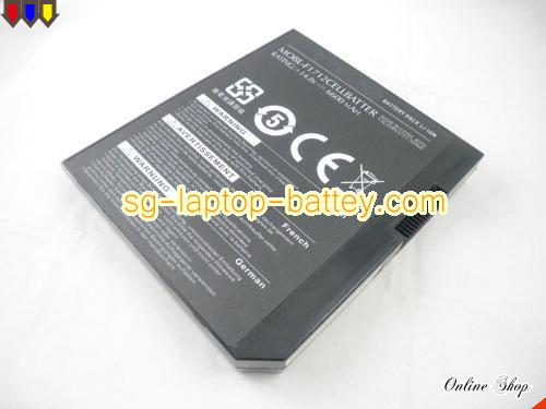  image 2 of Genuine DELL Alienware M17x Battery For laptop 6600mAh, 14.8V, Black , Li-ion