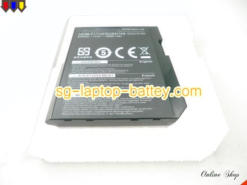  image 4 of Genuine DELL Alienware M17x Battery For laptop 6600mAh, 14.8V, Black , Li-ion