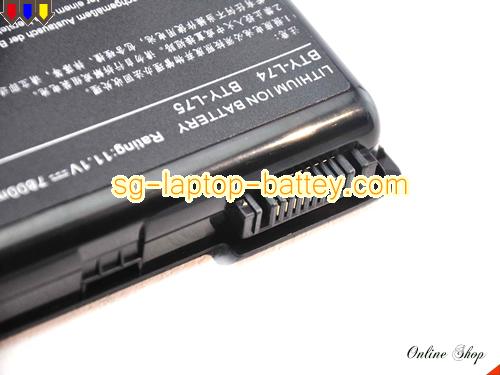  image 3 of MSI CX700-021UK Replacement Battery 7800mAh 11.1V Black Li-ion