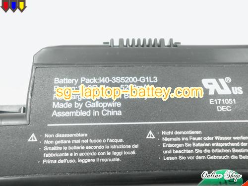  image 5 of I40-3S5200-G1L3 Battery, S$Coming soon! Li-ion Rechargeable UNWILL I40-3S5200-G1L3 Batteries