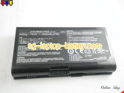  image 5 of Genuine ASUS G71GX-7S008K Battery For laptop 4400mAh, 10.8V, Black , Li-ion