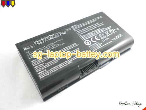  image 1 of ASUS N70 Replacement Battery 4400mAh 10.8V Black Li-ion