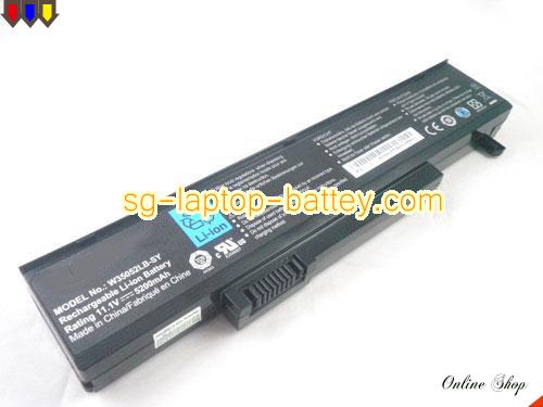  image 1 of GATEWAY T-1412 Replacement Battery 5200mAh 11.1V Black Li-ion