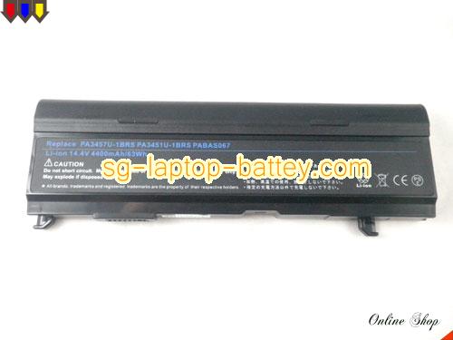  image 5 of TOSHIBA Dynabook AX/650LS Replacement Battery 4400mAh, 63Wh  14.4V Black Li-ion