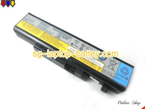  image 2 of Genuine LENOVO IdeaPad Y450 Battery For laptop 5200mAh, 56Wh , 11.1V, Black , Li-ion