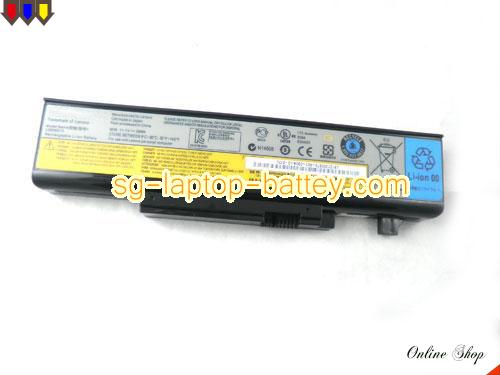  image 5 of Genuine LENOVO IdeaPad Y550 Battery For laptop 5200mAh, 56Wh , 11.1V, Black , Li-ion