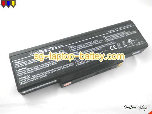  image 1 of Genuine ASUS A9 Battery For laptop 7200mAh, 11.1V, Black , Li-ion