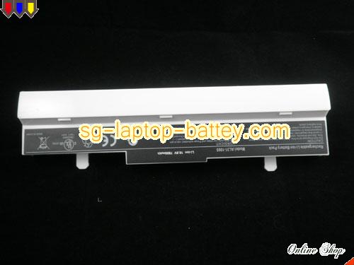  image 5 of ASUS Eee PC 1005ha-pu1x Replacement Battery 7800mAh 10.8V White Li-ion
