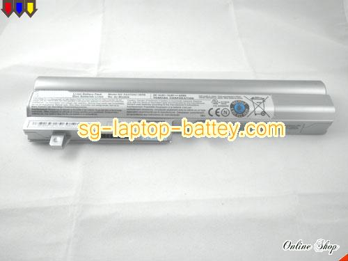  image 5 of TOSHIBA Mini NB205-N310/BN Replacement Battery 5800mAh, 63Wh  10.8V Silver Li-ion