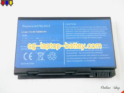  image 5 of ACER Aspire 5110 Series Replacement Battery 5200mAh 14.8V Black Li-ion