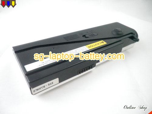  image 4 of Genuine CLEVO TN121R Notebook computer Battery For laptop 2400mAh, 14.8V, Black and White , Li-ion