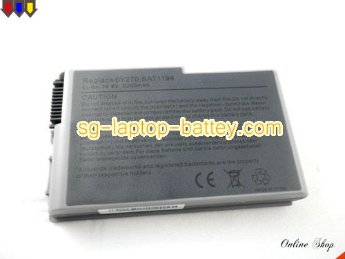  image 5 of DELL Inspiron 600m Replacement Battery 2200mAh 14.8V Grey Li-ion