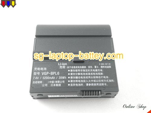  image 5 of SONY VGN-UX91 Replacement Battery 5200mAh 7.4V Black Li-ion