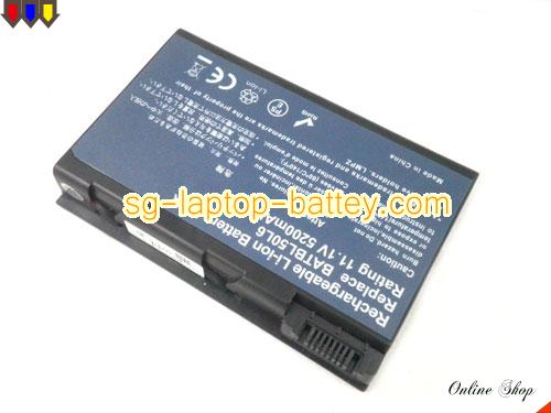  image 2 of ACER Aspire 3692WLCi Replacement Battery 5200mAh 11.1V Black Li-ion