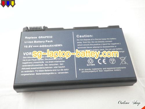  image 5 of ACER Extensa 5220-100508Mi Replacement Battery 5200mAh 11.1V Black Li-ion