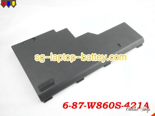 image 3 of Genuine CLEVO W86CU Battery For laptop 3800mAh, 11.1V, Black , Li-Polymer