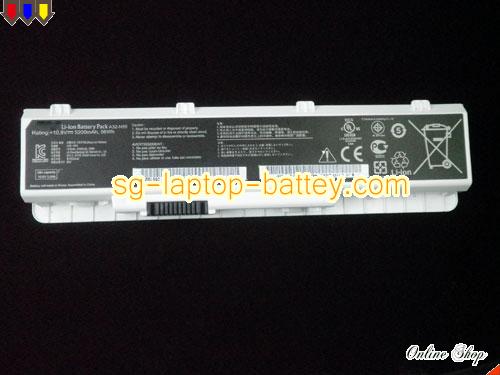  image 5 of Genuine ASUS N45 Battery For laptop 56mAh, 10.8V, white , Li-ion