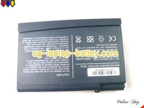  image 5 of TOSHIBA 1200-S121 Replacement Battery 4400mAh 14.8V Grey Li-ion
