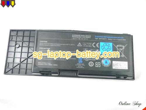  image 5 of Genuine DELL Alienware M17x R3 Battery For laptop 90Wh, 11.1V, Black , Li-ion