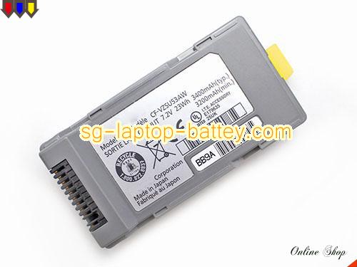  image 1 of Genuine PANASONIC CF-H1 Battery For laptop 3400mAh, 23Wh , 7.2V, Grey , Li-ion