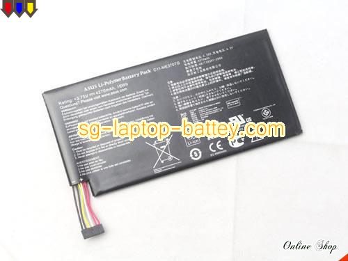  image 1 of C11-ME370TG Battery, S$41.13 Li-ion Rechargeable ASUS C11-ME370TG Batteries