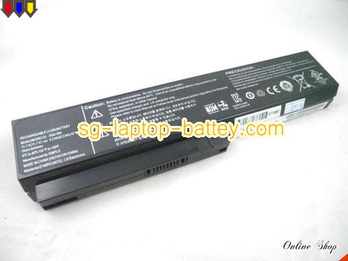  image 3 of Genuine FUJITSU Fujitsu Siemens TW8 Sereis Battery For laptop 5200mAh, 57Wh , 11.1V, Black , Li-ion