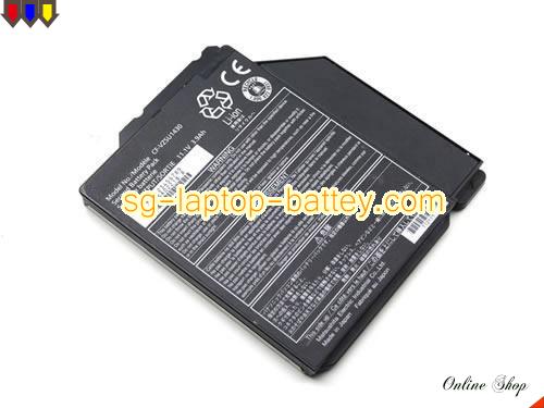  image 1 of Genuine PANASONIC Mk2-3 multi-media bay Battery For laptop 3.9Ah, 11.1V, Black , Li-ion