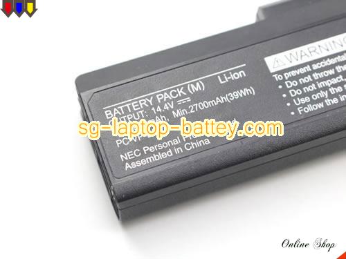  image 3 of Genuine NEC PC-LM330VH6 Battery For laptop 2700mAh, 39Wh , 14.4V, Black , Li-ion