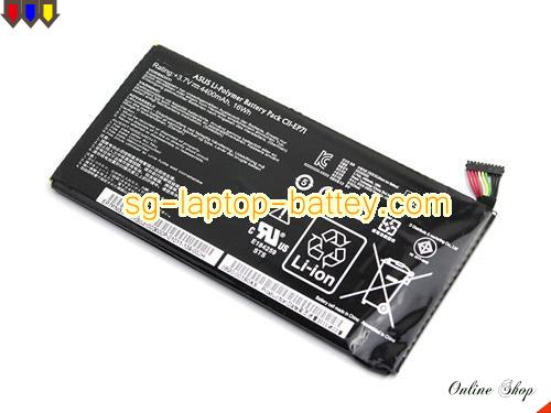  image 2 of Genuine ASUS Eee Pad MeMo EP71 N71PNG3 Battery For laptop 4400mAh, 16Wh , 3.7V, Black , Li-Polymer
