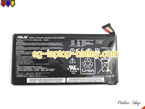  image 5 of Genuine ASUS Eee Pad MeMo EP71 N71PNG3 Battery For laptop 4400mAh, 16Wh , 3.7V, Black , Li-Polymer