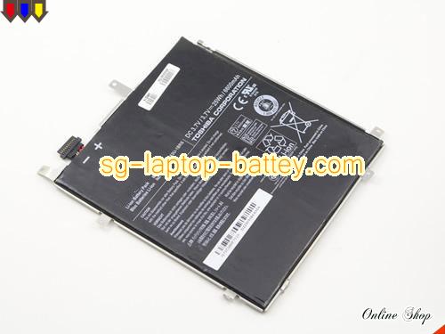  image 2 of Genuine TOSHIBA Excite 10 Series Battery For laptop 6600mAh, 25Wh , 3.7V, Black , Li-Polymer