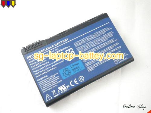  image 1 of ACER TravelMate 6414 Replacement Battery 4800mAh 14.8V Black Li-ion