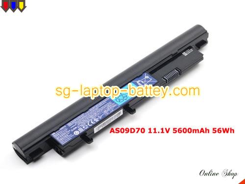  image 1 of Genuine ACER Aspire 4810T-353G25Mn Battery For laptop 5600mAh, 11.1V, Black , Li-ion