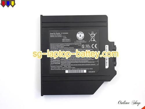  image 5 of Genuine PANASONIC Media Bay 2nd Battery For laptop 2960mAh, 32Wh , 11.1V, Black , Li-ion