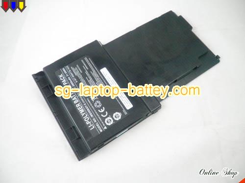  image 1 of Genuine CLEVO W830BAT-3 Laptop Battery W842T rechargeable 2800mAh Black In Singapore