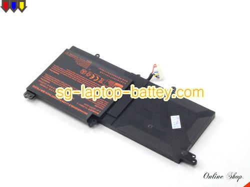  image 1 of Genuine CLEVO 6-87-N130S-3U9A Laptop Battery 6-87-N130S-3U9 rechargeable 3100mAh, 32Wh Black In Singapore